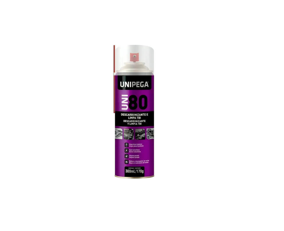 Descarbonizante Spray Unipega Uni80 300ml