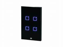 Conjunto Interruptor Touch 4 Botões