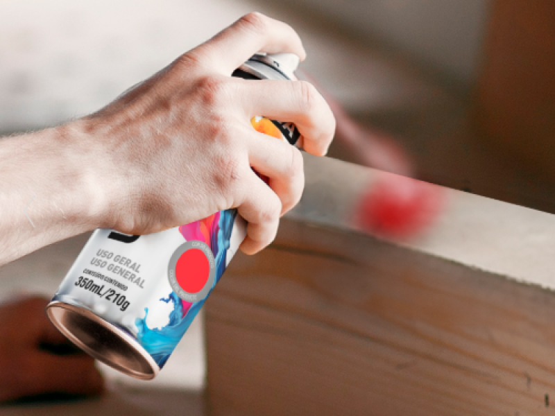 Miniatura do Tinta Spray Uso Geral Vermelho 350ml/210g