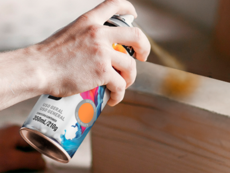 Miniatura do Tinta Spray Uso Geral Laranja 350ml/210g